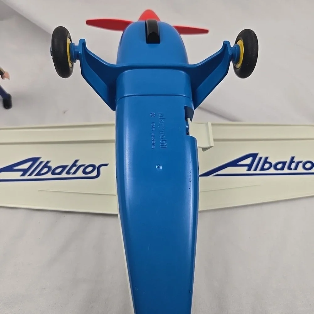 Playmobil 7590‎ Classic Edition Air Taxi The Albatros Taildragger Airplane 1985